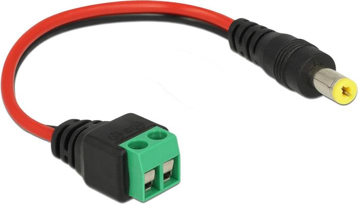 Produktbild Delock DC Stecker zu 2 Pin Terminalblock (Stromkabel)