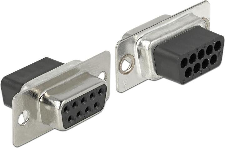Produktbild Delock RJ-45 Buchse zu RS232 Buchse Montagesatz (0.05 m)