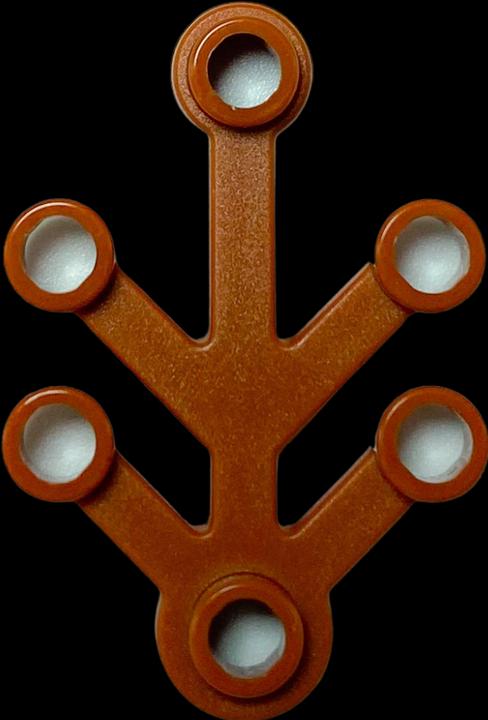 Immagine prodotto LEGO Pianta a foglie 6x5 Arancione scuro - 2423 NUOVO! Quantità 25x