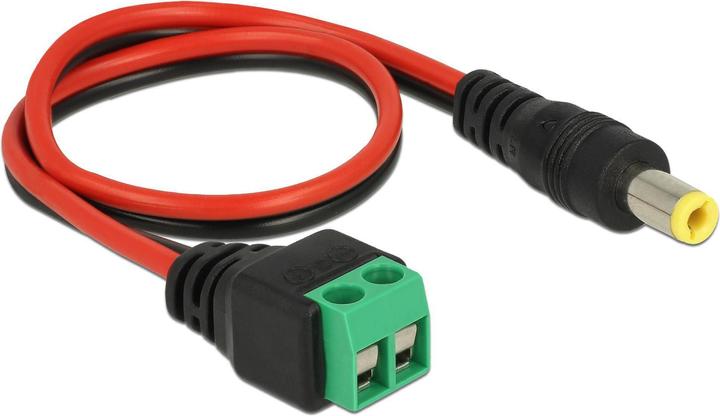 Produktbild Delock DC Stecker zu 2 Pin Terminalblock (Stromkabel)