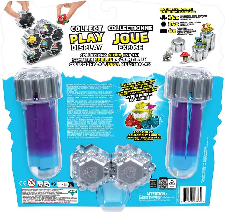 Actual product image Moose Mr Beast Lab Swarms minifigures 14-pack