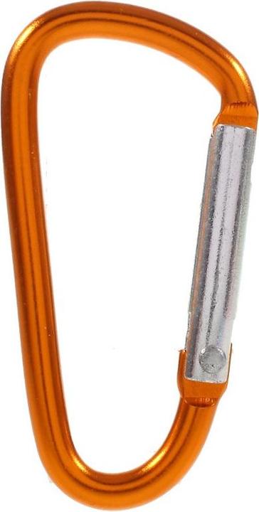 Produktbild Werkstein Aluminium Karabiner Haken, 5er Set, Schlüsselanhänger, assortiert