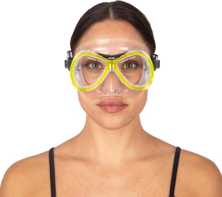 Image du produit Seac Masque Capri S/Kl Jaune