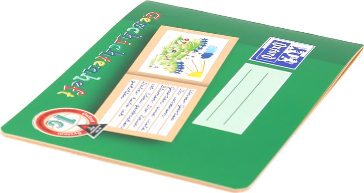 Image du produit Oxford Cahier d'histoires, A5 horizontal (A5, À rayures, Couverture souple)