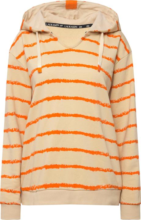 Actual product image Laurasøn Striped Hooded Hoodie (M)