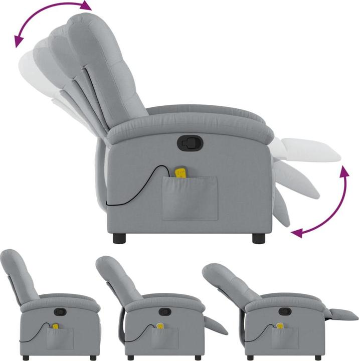 Actual product image VidaXL Massage-Relaxsessel