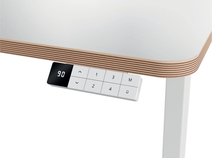 Produktbild Leitz Ergo Elektrisch Höhenverstellbarer Sitz-/Steh-Schreibtisch, 120 x 70 cm (120 x 70 x 72 cm)