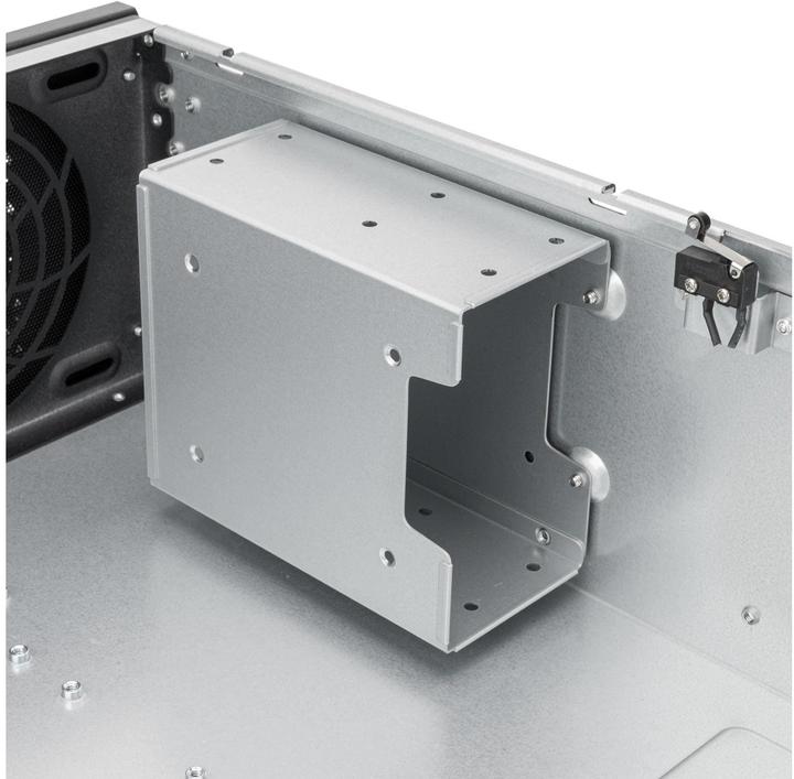 Produktbild Silverstone RM31 MINI Rackmount Server-Gehäuse, Rack (schwarz, 3 Höheneinheiten)