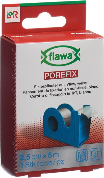 Produktbild Flawa Porefix Heftpflaster 2.5cmx5m (1 x)