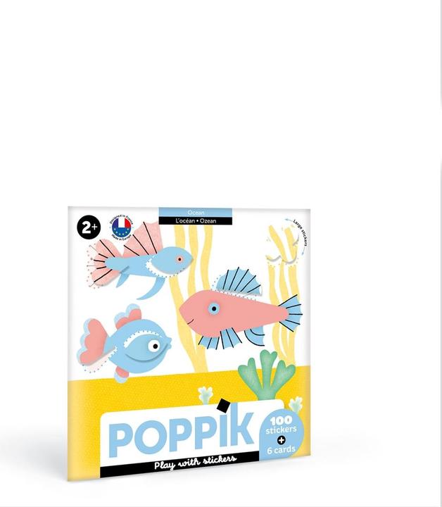 Produktbild Poppik Display Baby Sticker Natur (MQ24)