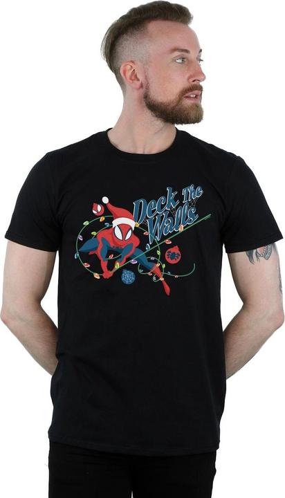 Immagine prodotto Spider-Man Deck The Walls Maglietta Uomo (M)