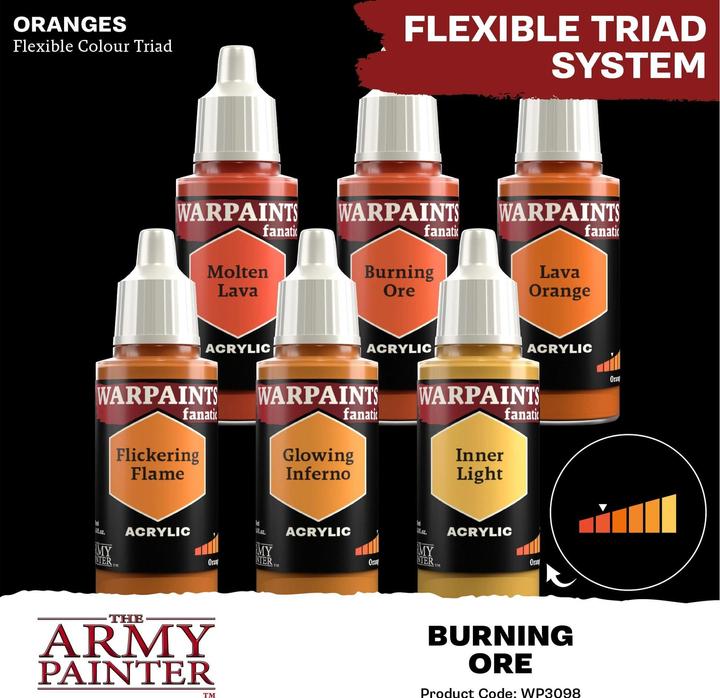 Actual product image Army Painter TAPWP3098P - Warpaints Fanatic: Burning Ore