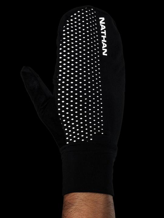 Image du produit Nathan Gants de course Hyper Night Reflective Convertible Mitt Glove (M)