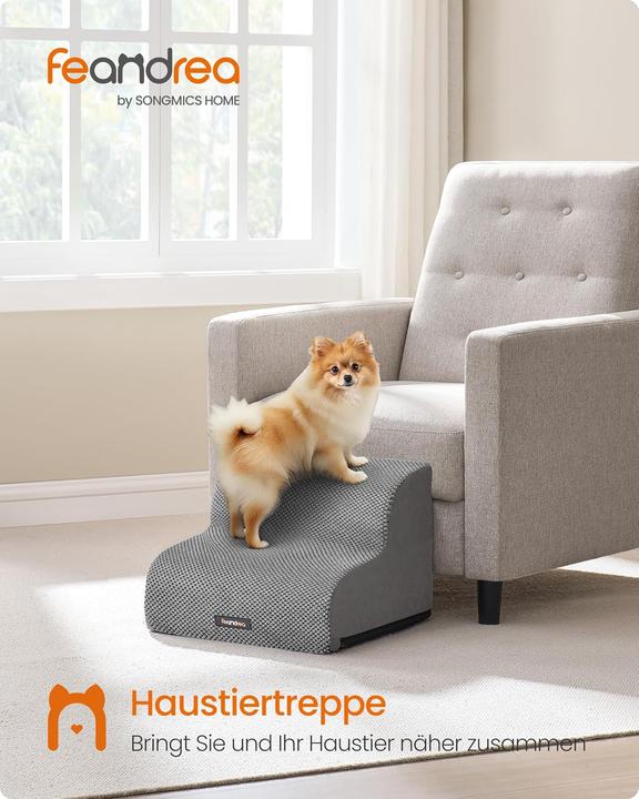 Immagine prodotto Feandrea Haustiertreppe 2 Stufen (Cane, Gatto, Lavabile)