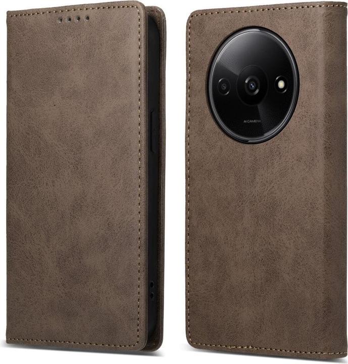 BaiFu Portafoglio Magnetico Per Redmi A3 Con Blocco RFID, Custodia A Libro In Pelle Con Cavalletto E Slot Porta Tessere