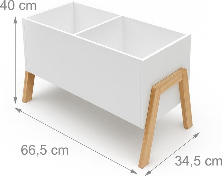 Actual product image Relaxdays Bücherregal für Kinder