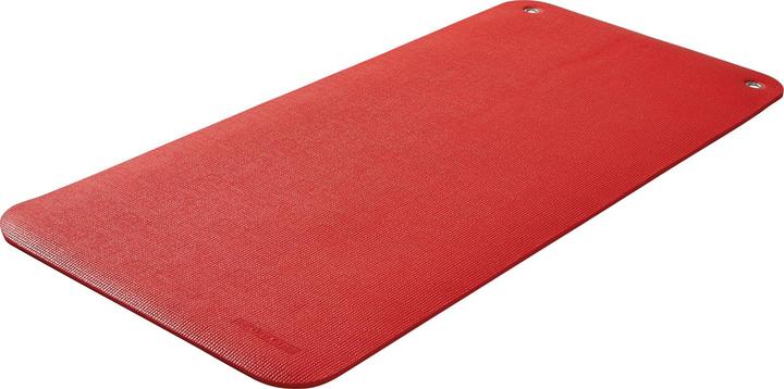 Actual product image Kübler Sport Gym mat with eyelets, red, 140 x 60 x 1 cm (10 mm)