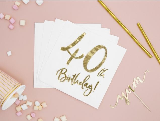 Actual product image Partydeco Napkins (20 pcs., 33 x 33 cm)