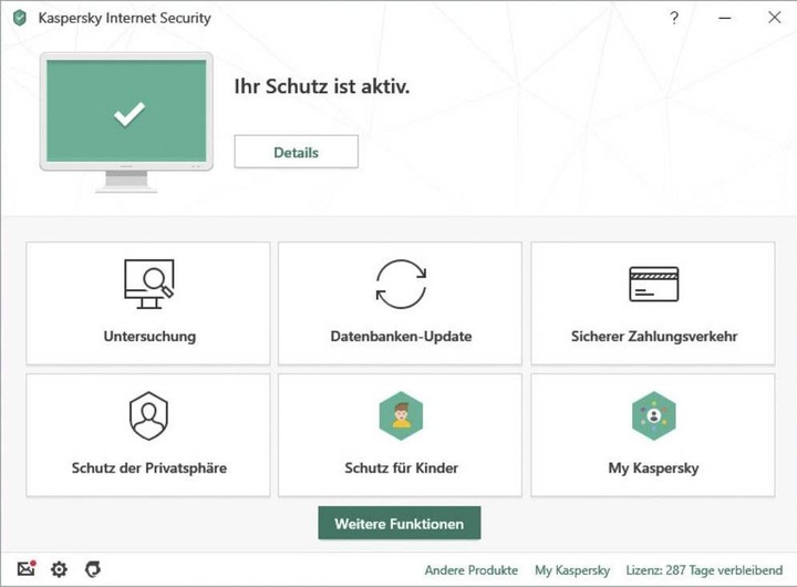 Immagine prodotto Kaspersky Sicurezza Internet 2020 (3 Utente, 12 mesi)