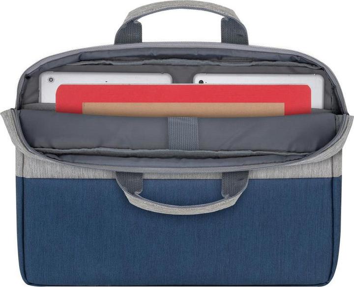 Produktbild Rivacase grey/dark blue anti-theft Laptop bag 15.6" (15.60", Universal)