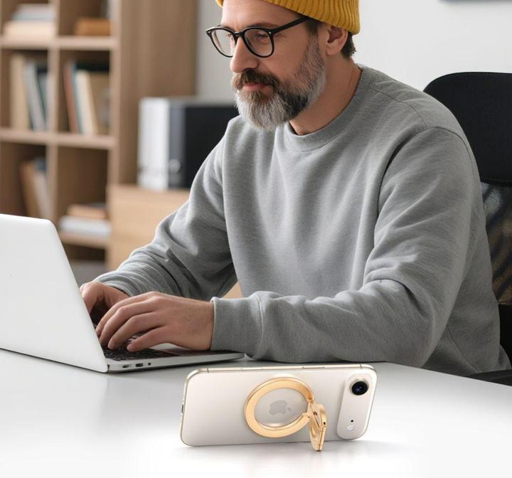 Productafbeelding Tech-Protect Mmr400 Lamano Magnetischer Magsafe Telefonring Gold