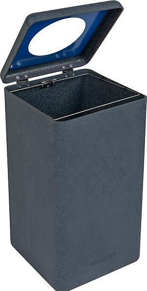 Immagine prodotto ReinigungsBerater Sistema di raccolta differenziata BrickBin bidone della carta grigio blu 65 L porta sacchetti (65 l)
