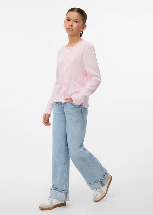 Produktbild Vero Moda VMTESSA Hohe Taille Weiter Beinschnitt Jeans Weit geschnitten (128)