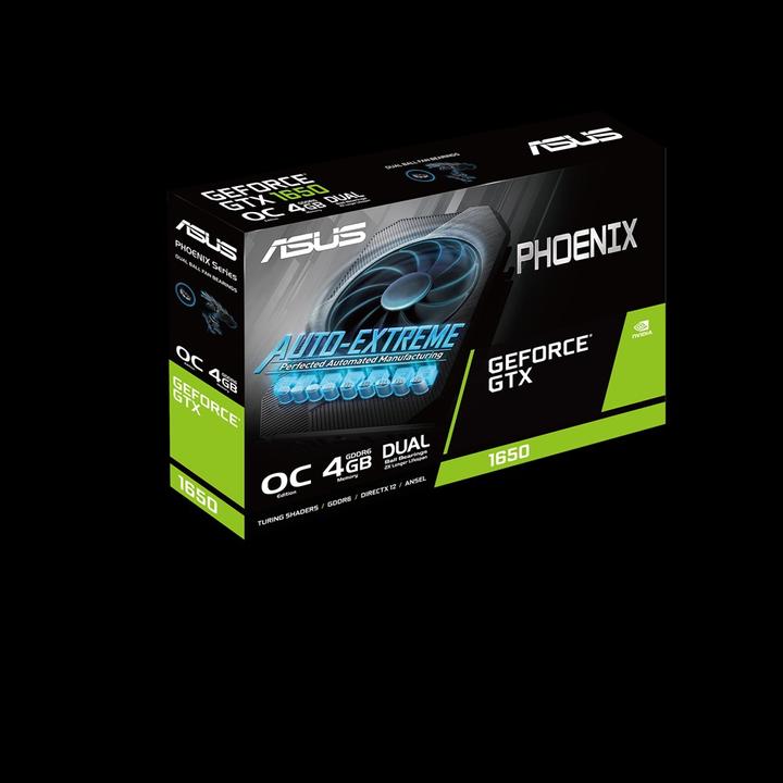 Produktbild ASUS Phoenix GeForce GTX 1650 OC Edition (4 GB)