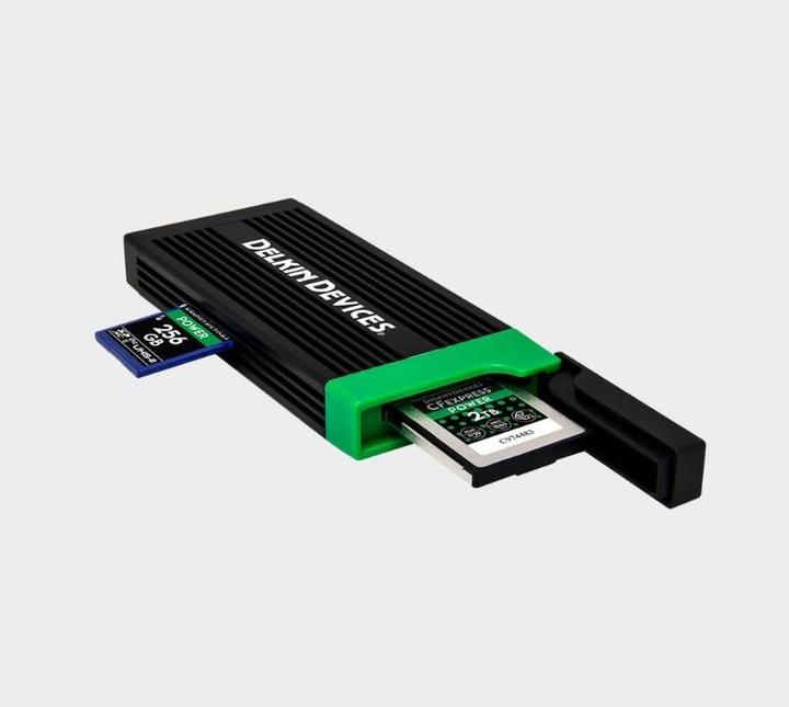 Produktbild Delkin USB 3.2 CFexpress Type B & SD UHS-II Reader (USB 3.2, USB 3.1)