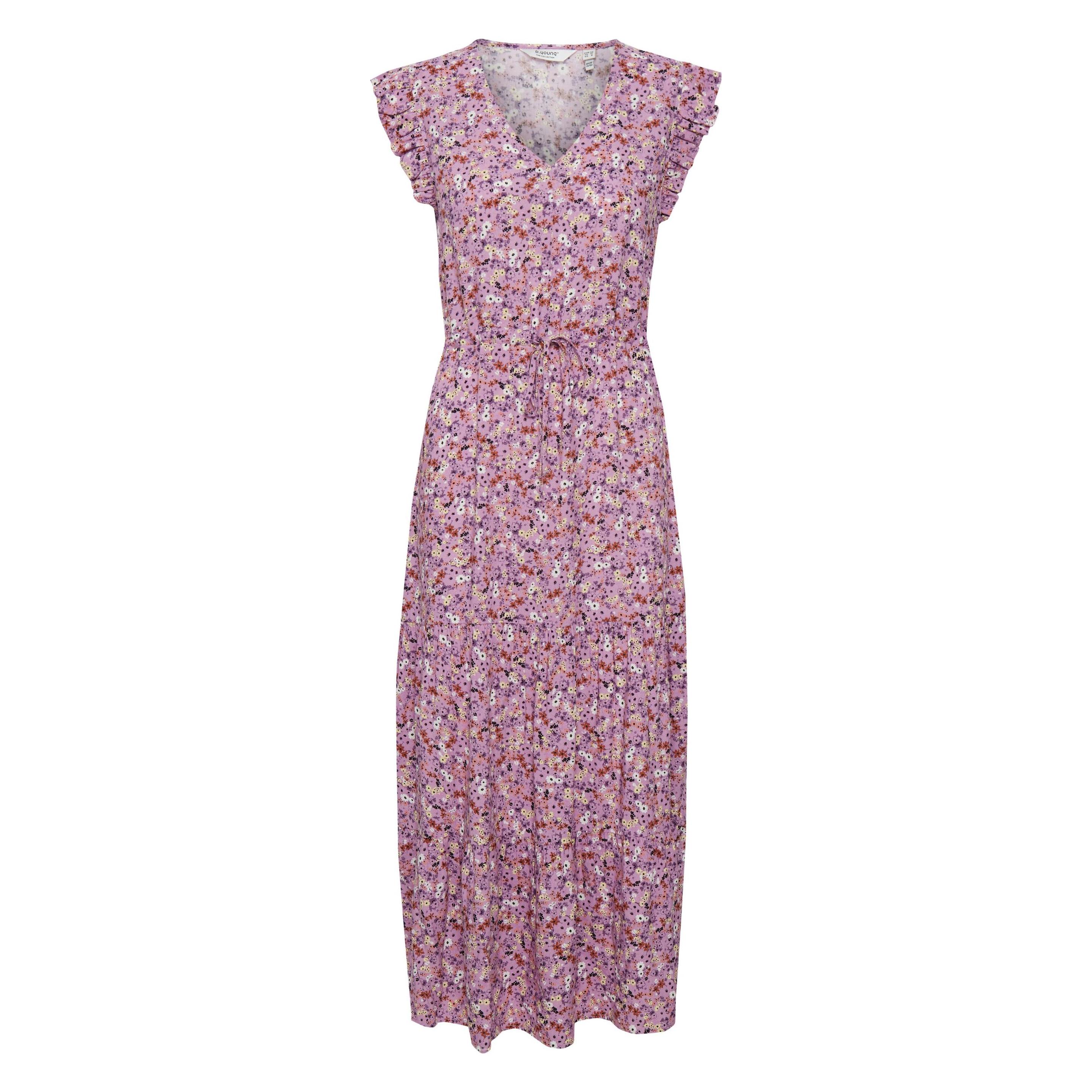 B.young, Damen, Kleider, Bymmjoella Frill Dress 20811219, Rosa, (40)