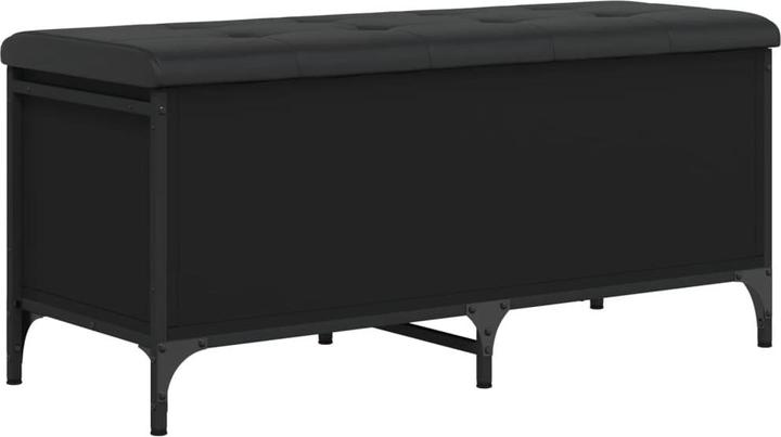Image du produit VidaXL Banc avec espace de rangement Noir 102x42x45 cm (42 cm)