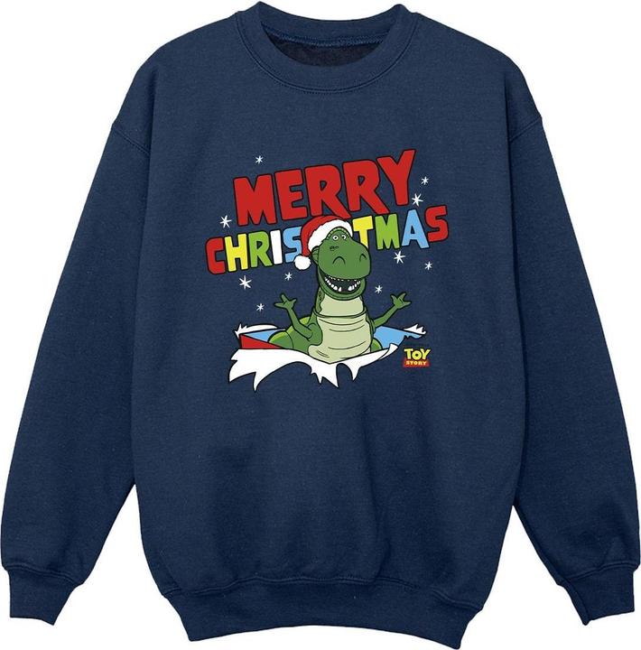 Produktbild Disney Toy Story Rex Christmas Burst Sweatshirt Jungen (152, 158)