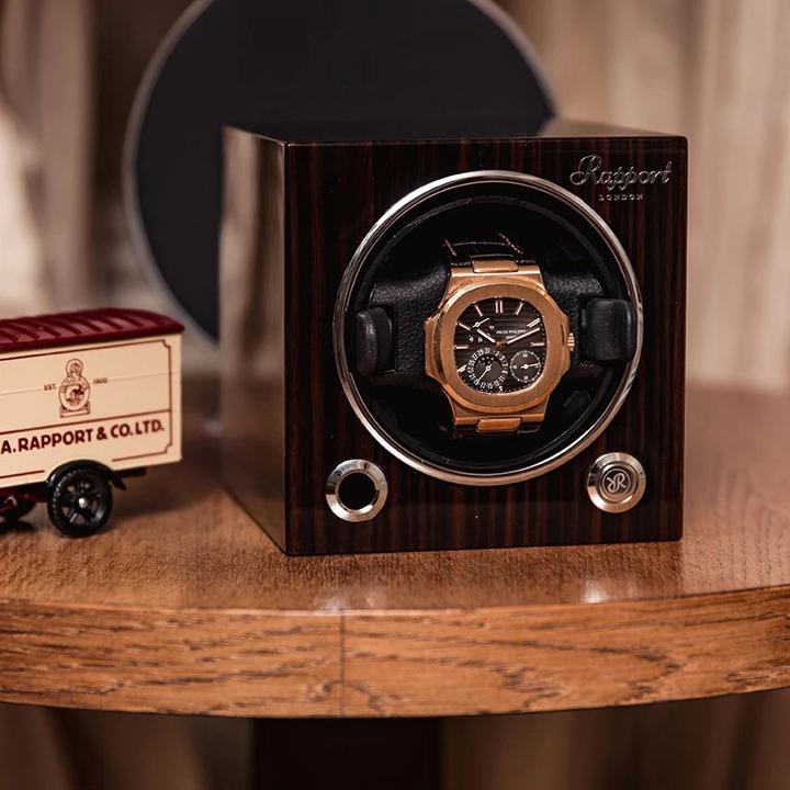 Produktbild Rapport London Evo Single Watch Winder MKIII Macassar (1x)