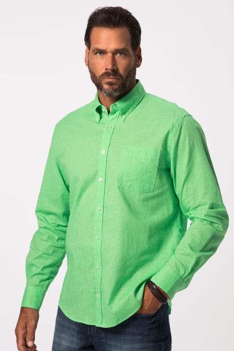 Actual product image JP1880 Linen Blend Shirt (5XL)