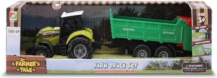 Artyk Mini-landbouwtrekker met aanhanger