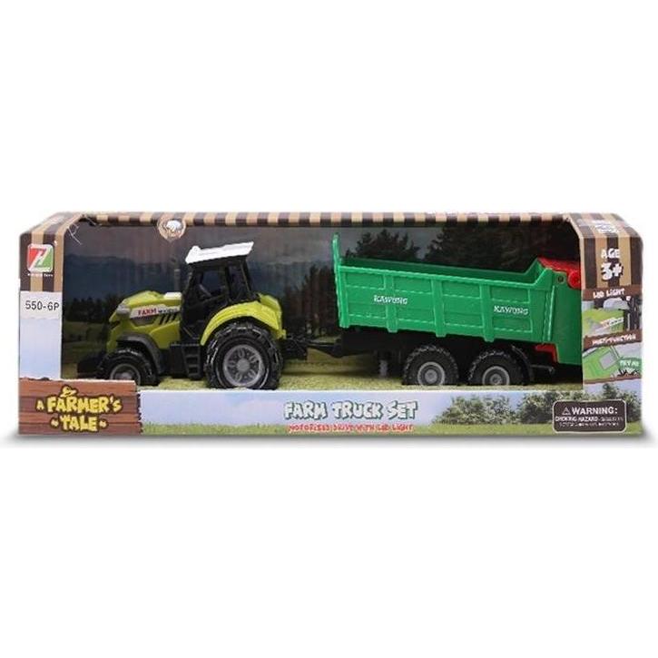 Artyk Mini Trattore Agricolo Con Rimorchio