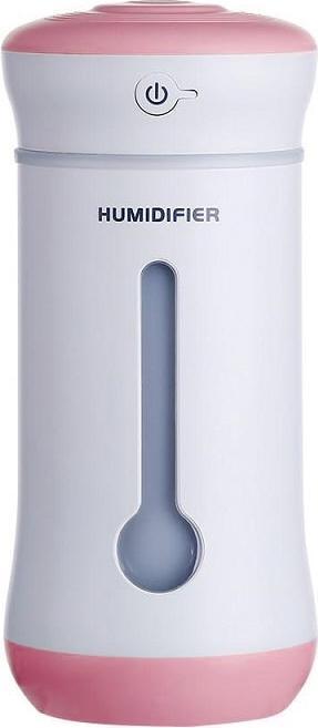 JTI Humidifier with fan and light - Pink