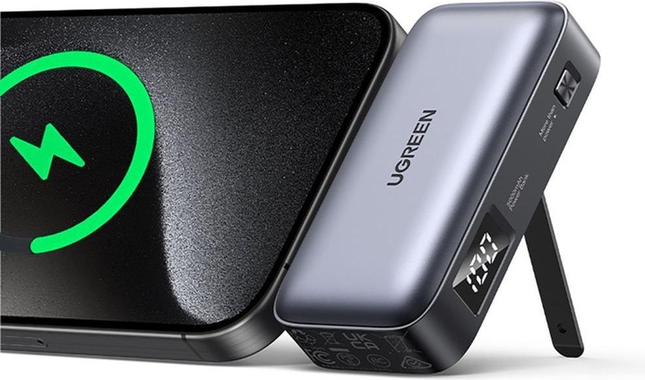 Immagine prodotto Ugreen Banca di energia da 5000 mAh con connettore USB-C incorporato (5000 mAh, 22.50 W, 18 Wh)