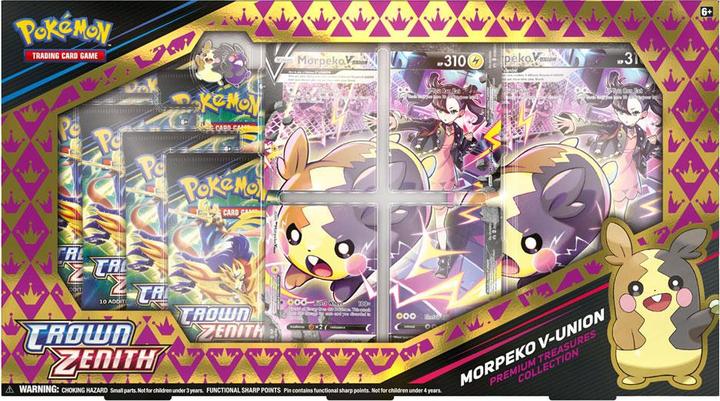 Image du produit Asmodée Jeu de cartes à collectionner Pokémon Crown Zenith Morpeko V-Union Premium Collection