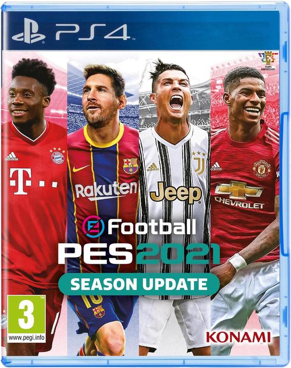 Actual product image Konami eFootball PES 2021 Season Update (PS4, Multilingual)