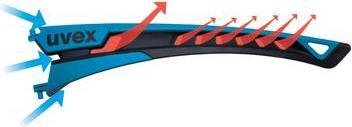 Produktbild Uvex Safety Bügelbrille pheos nxt farblos sv exc. 9128265