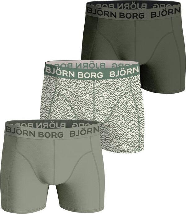 Immagine prodotto Björn Borg Boxer Elasticizzati in Cotone (S, confezione da 3)