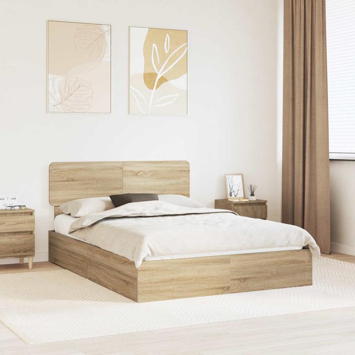 Produktbild vidaXL Bettrahmen (140 x 200 cm)