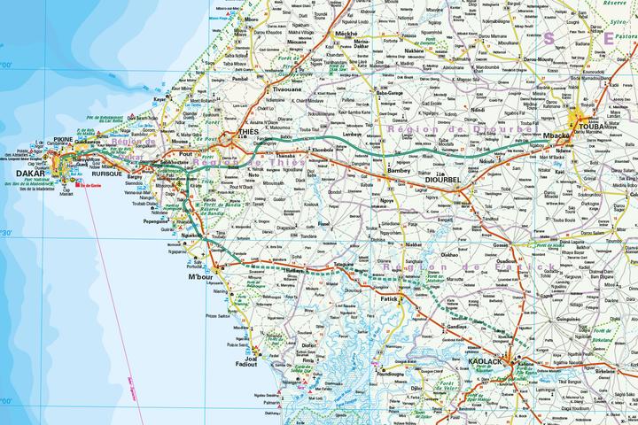 Produktbild World Mapping Project. Senegal,Gambia