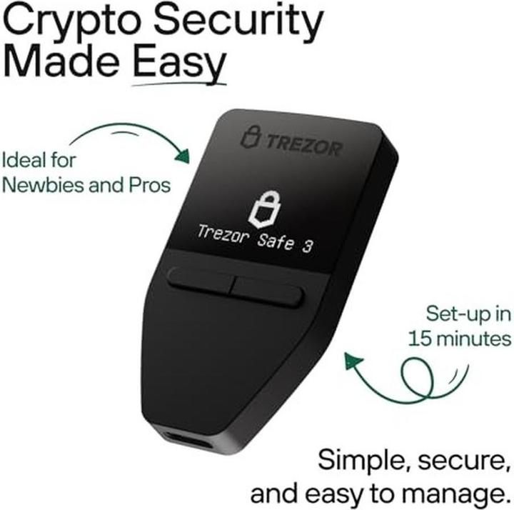 Image du produit Trezor Safe 3 - Or solaire