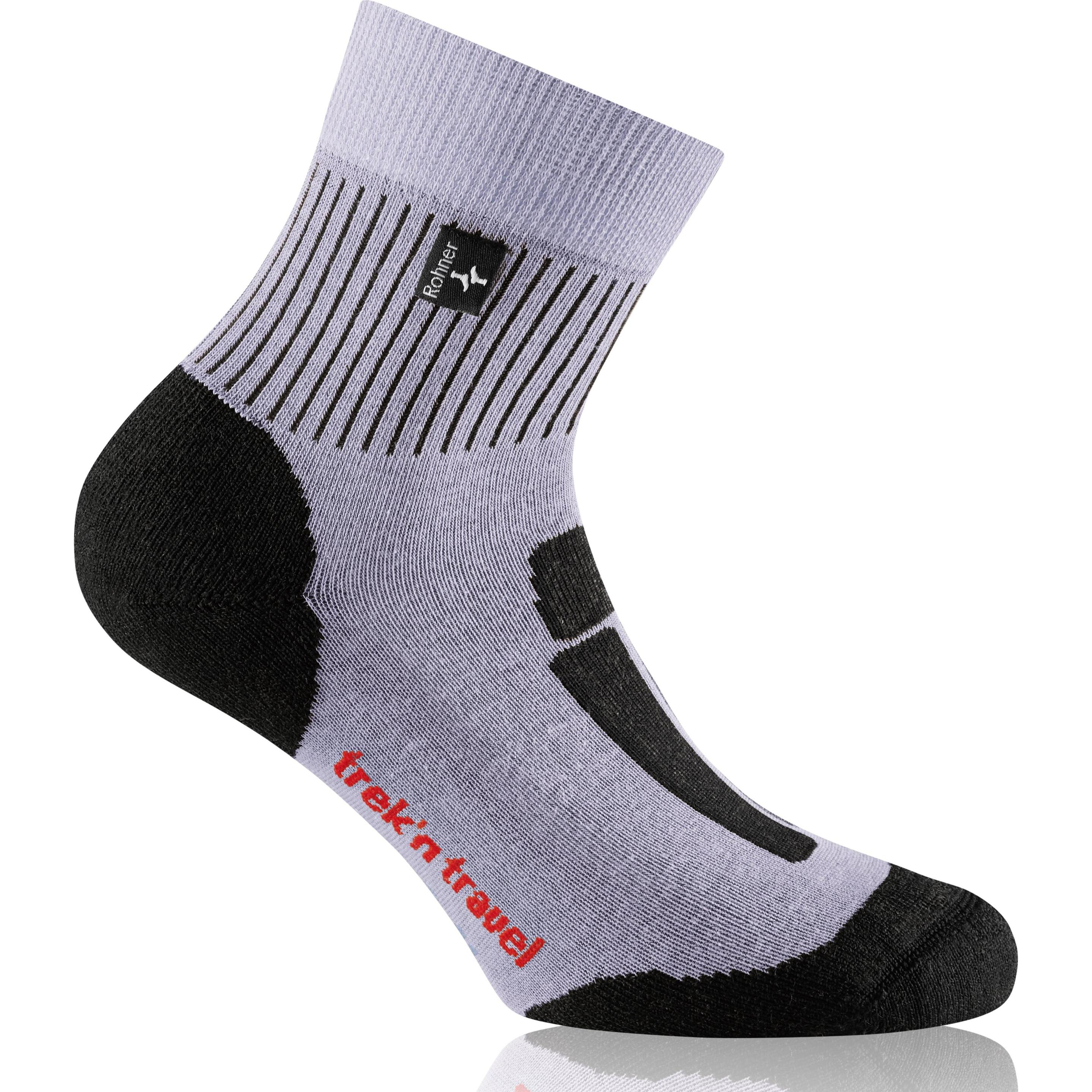 Rohner, Herren, Sportsocken, Trek'n Travel (39 - 41), Grau