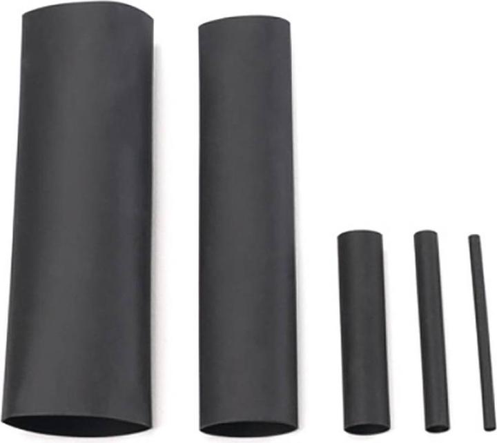 Actual product image HellermannTyton Shrink tubing assortment Schw (220 x)