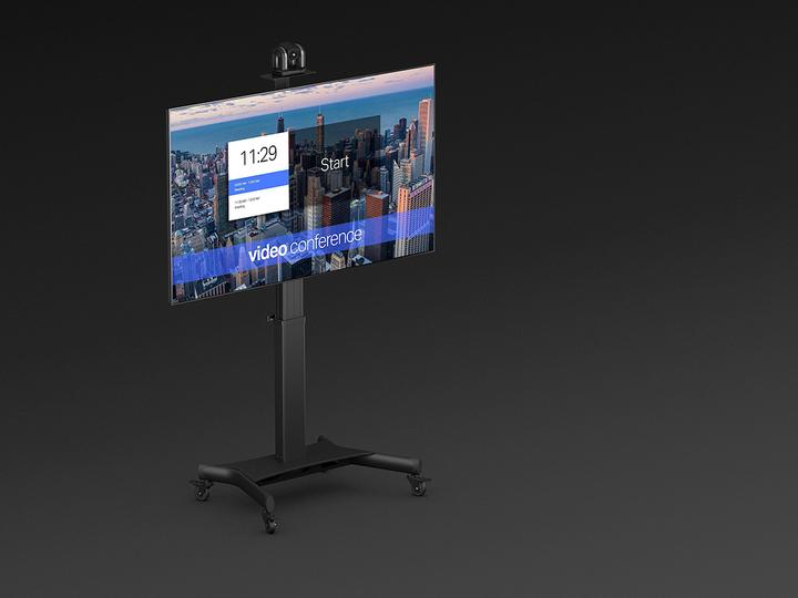 Actual product image Multibrackets Stand electr. 32-75", max 60 kg, black (75", 60 kg)