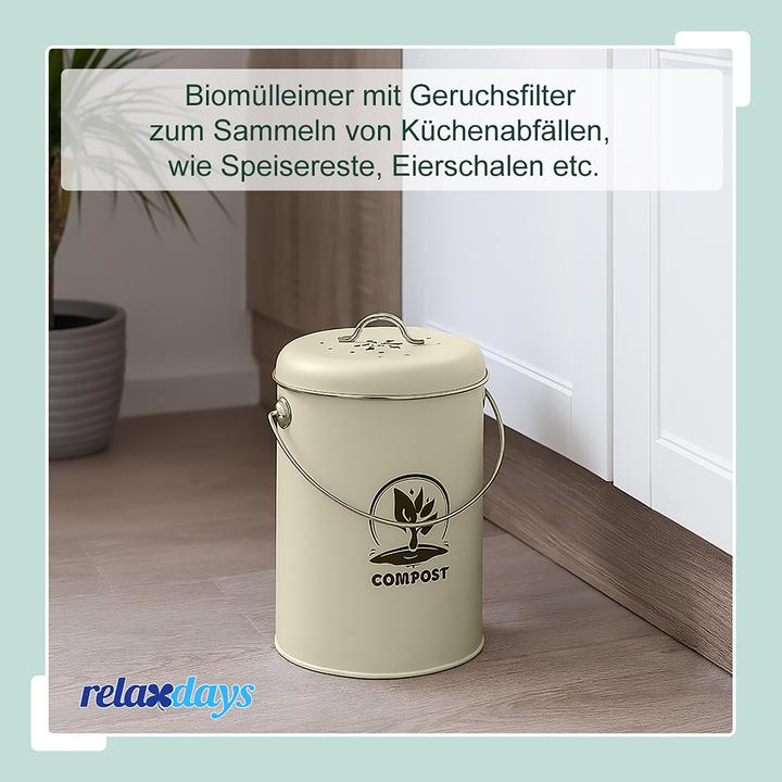 Produktbild Relaxdays Komposteimer (5.50 l)