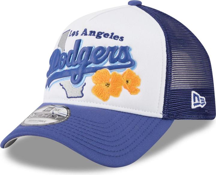 Image du produit New Era A-Frame Trucker Cap State Flower Los Angeles Dodgers